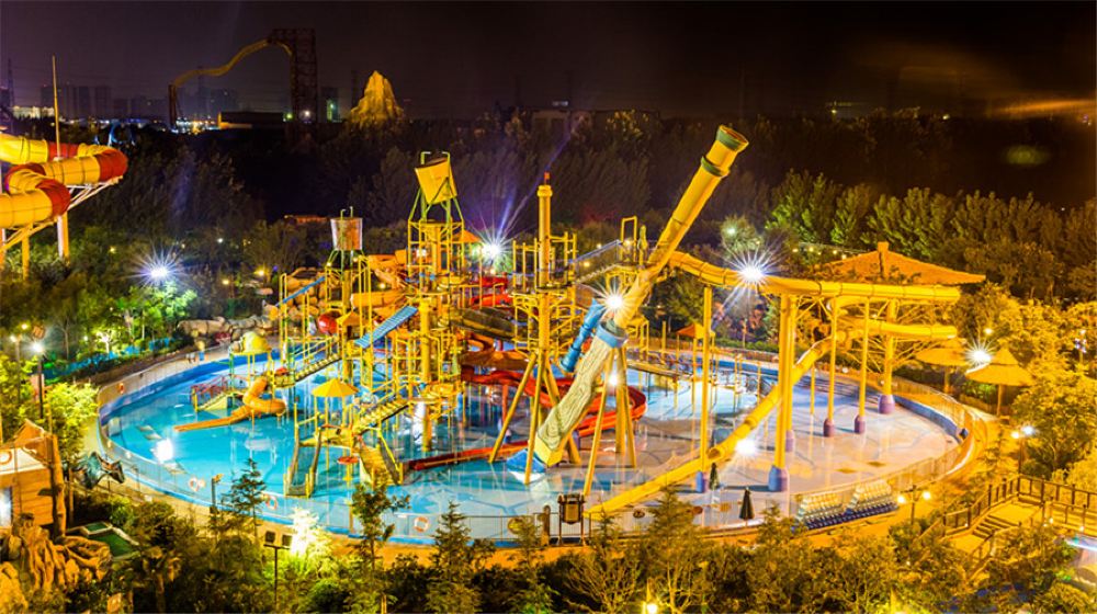 郑州方特水上乐园一日游纯玩嗨玩方特清凉冲浪海滨风情亲子乐园纯玩