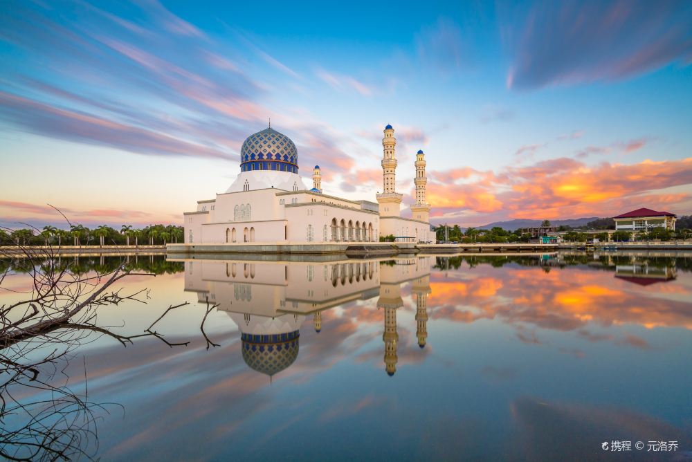 沙巴哥打京那巴鲁一日游kawa红树林亚庇市区观光丹绒亚路落日水上清真