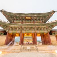 韩国首尔景福宫+韩国首尔北村韩屋村+韩国首尔N首尔塔+韩国首尔明洞一日游