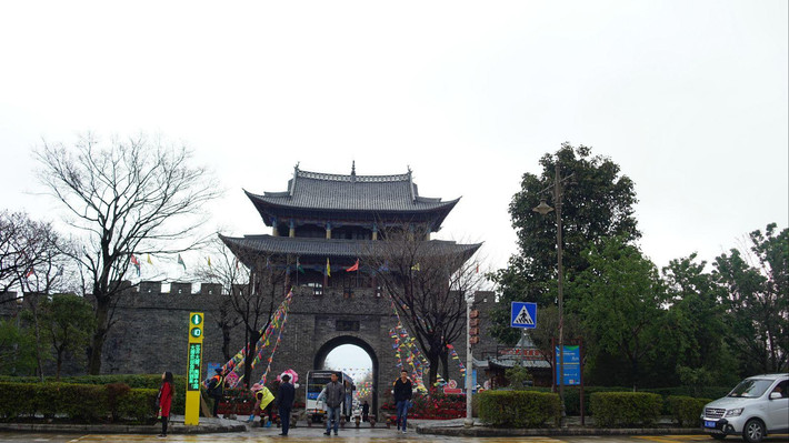 早春大理の大理古城 三塔寺 蒼山篇(7)