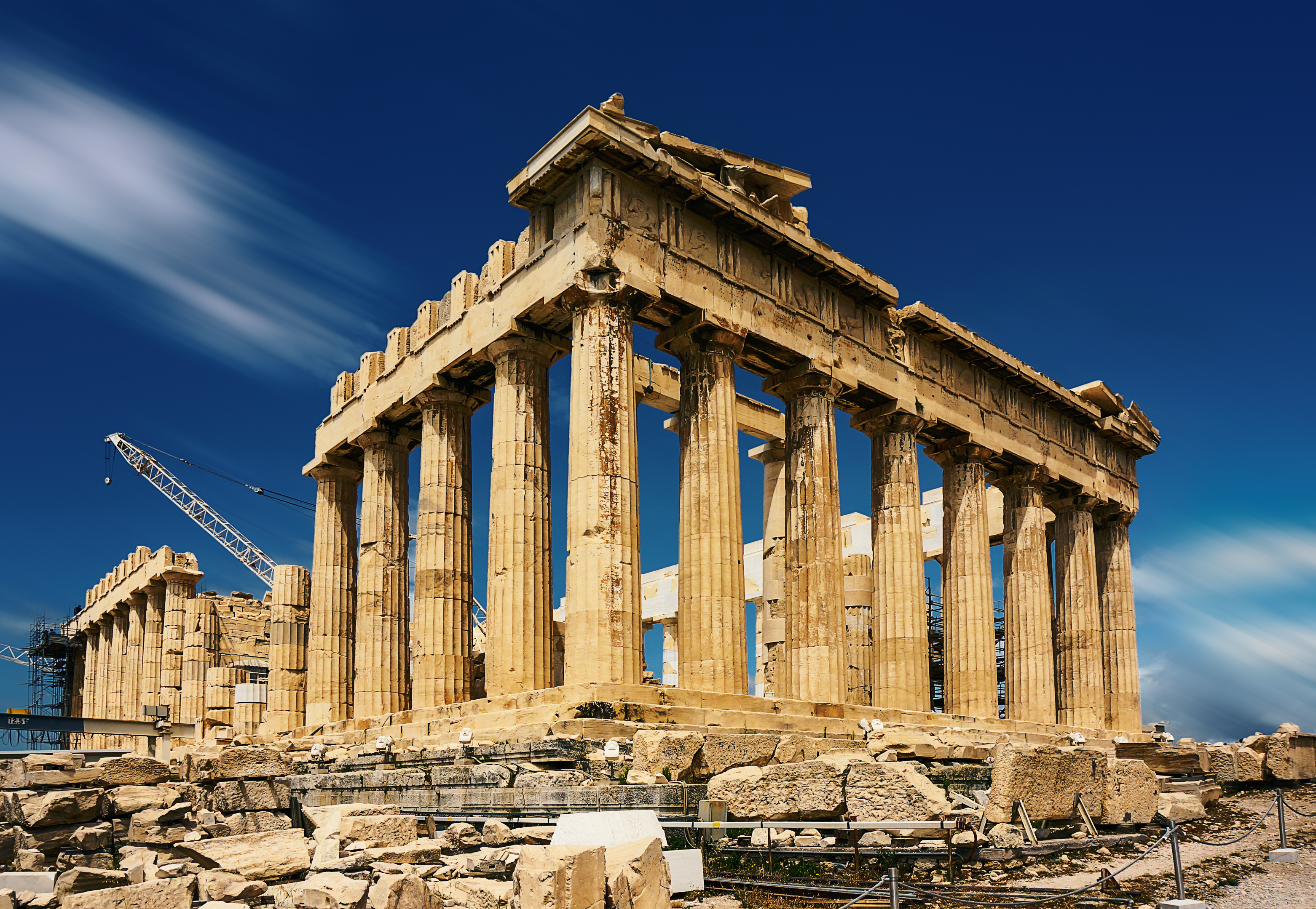 古希腊的标志性建筑图片