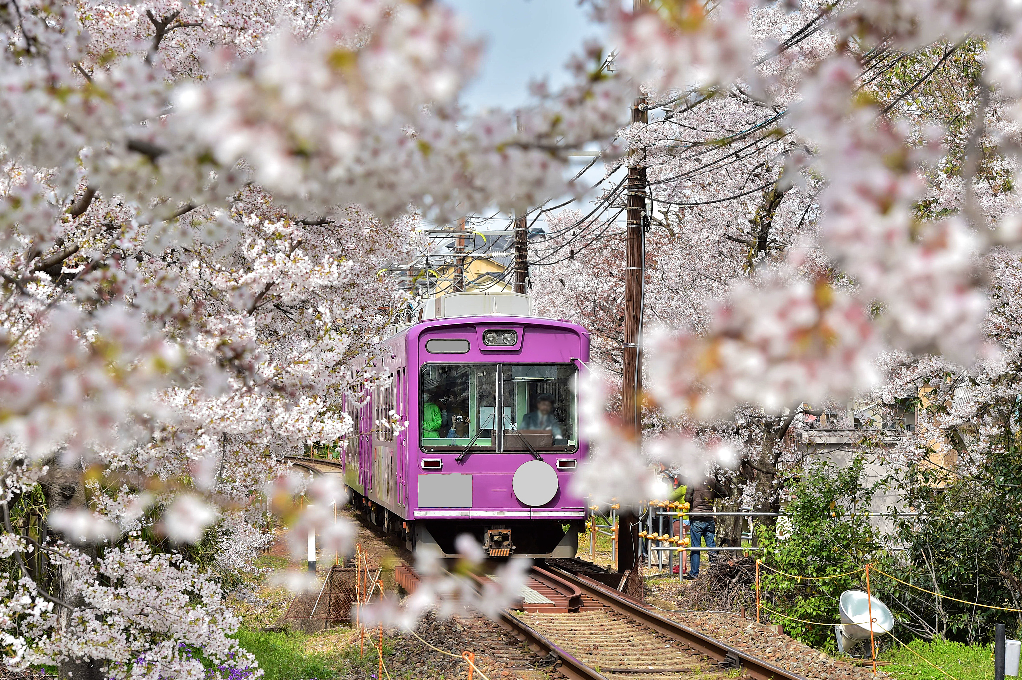 Май остановись. Трамвай Киото. Арашияма Япония. Станция. Трамвай в Японии.