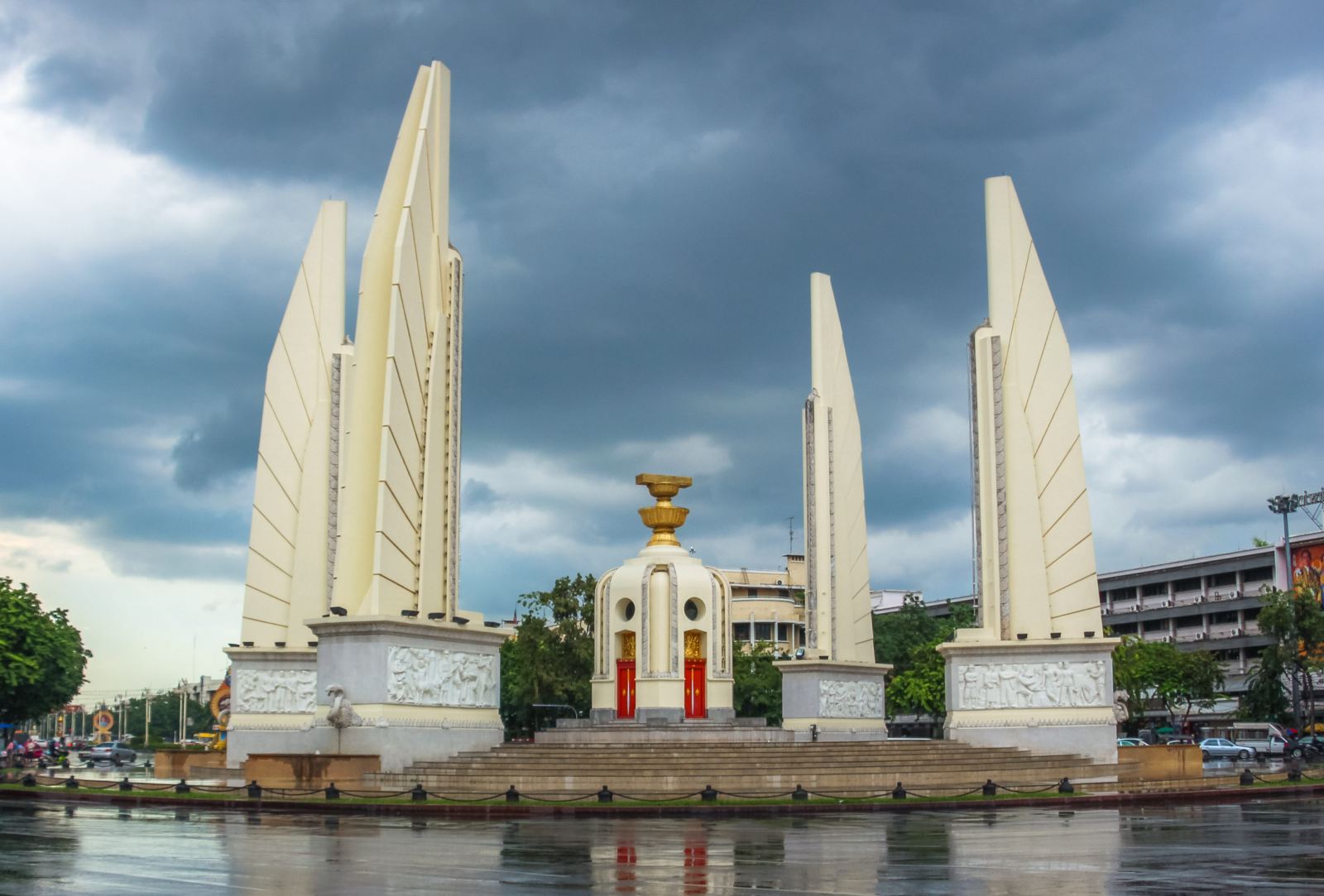 泰国曼谷 民主纪念碑 อนุสาวรีย์ประชาธิปไตย