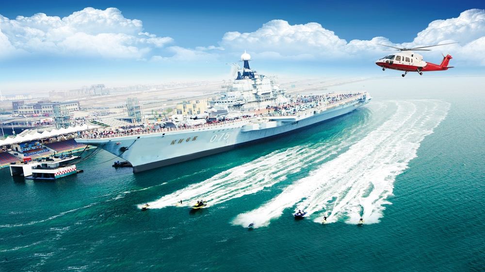 天津泰达航母主题公园一日游【近距离感受航母的魅力】