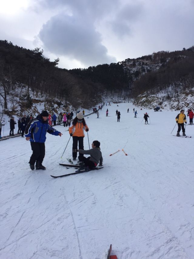 烟台塔山滑雪场图片