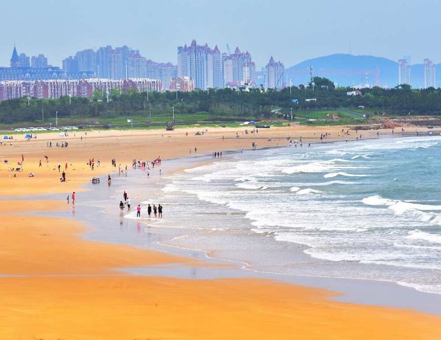 青岛银沙滩海水浴场攻略,青岛银沙滩海水浴场门票/游玩攻略/地址/图片