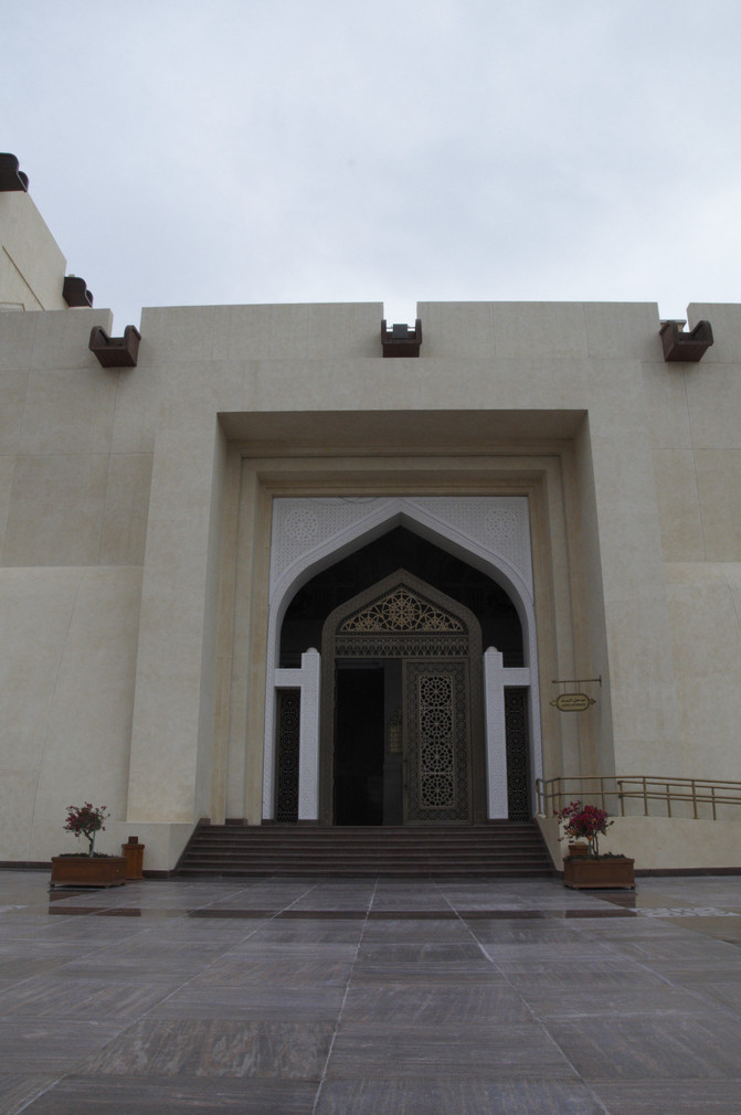 卡塔尔多哈印象(8-7):国家清真寺 - 多哈游记攻