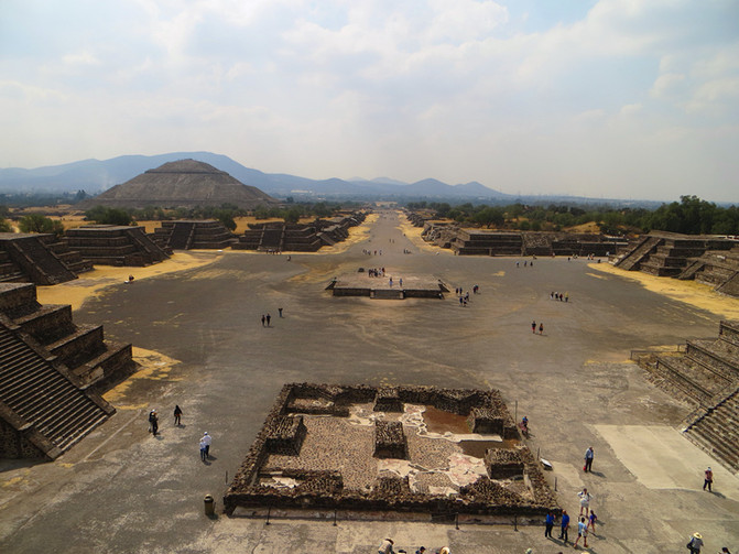 去墨西哥探寻玛雅文明的秘密1 --太阳金字塔月亮金字塔