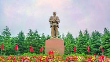 韶山 毛泽东铜像 (3)