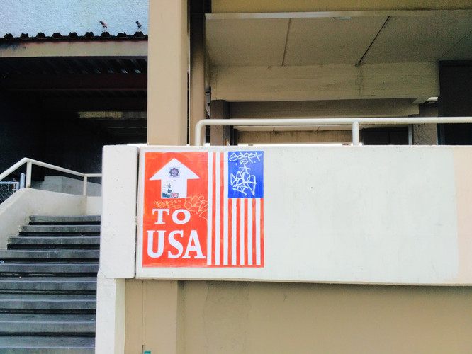 从美国免签证进入墨西哥边境蒂华纳(tijuana)两