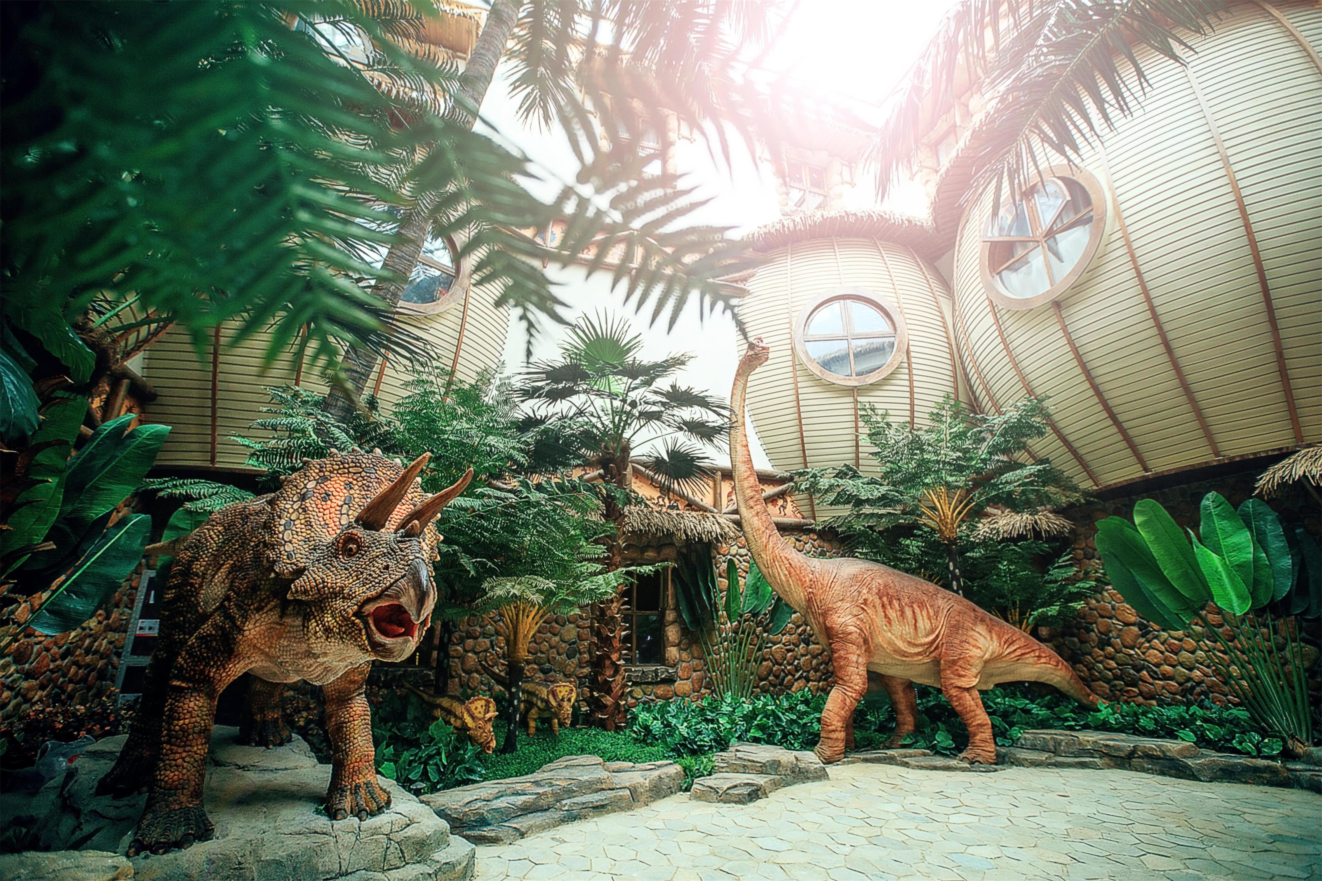 常州中华恐龙园2日1晚自由行 4钻 入住恐龙人俱乐部