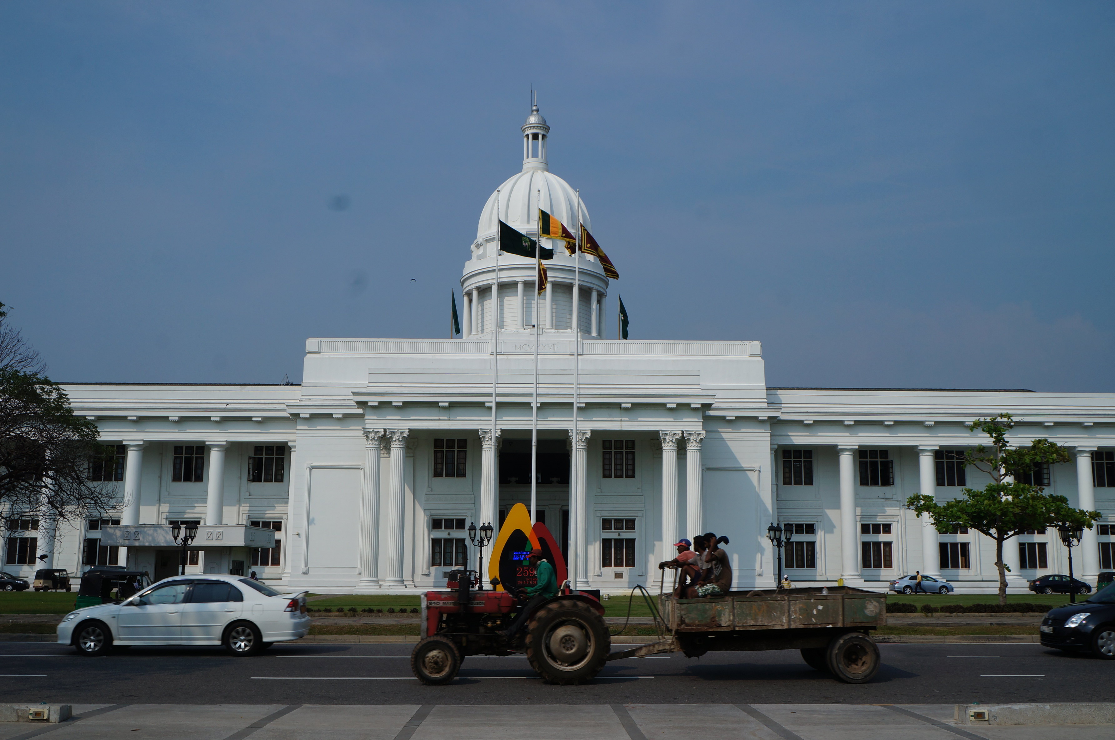 号称科伦坡"小白宫"的市政厅 科伦坡市政厅