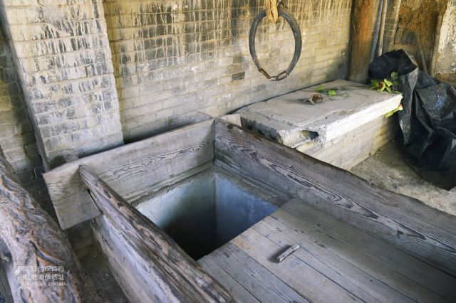 冉庄地道战遗址,马槽地道入口