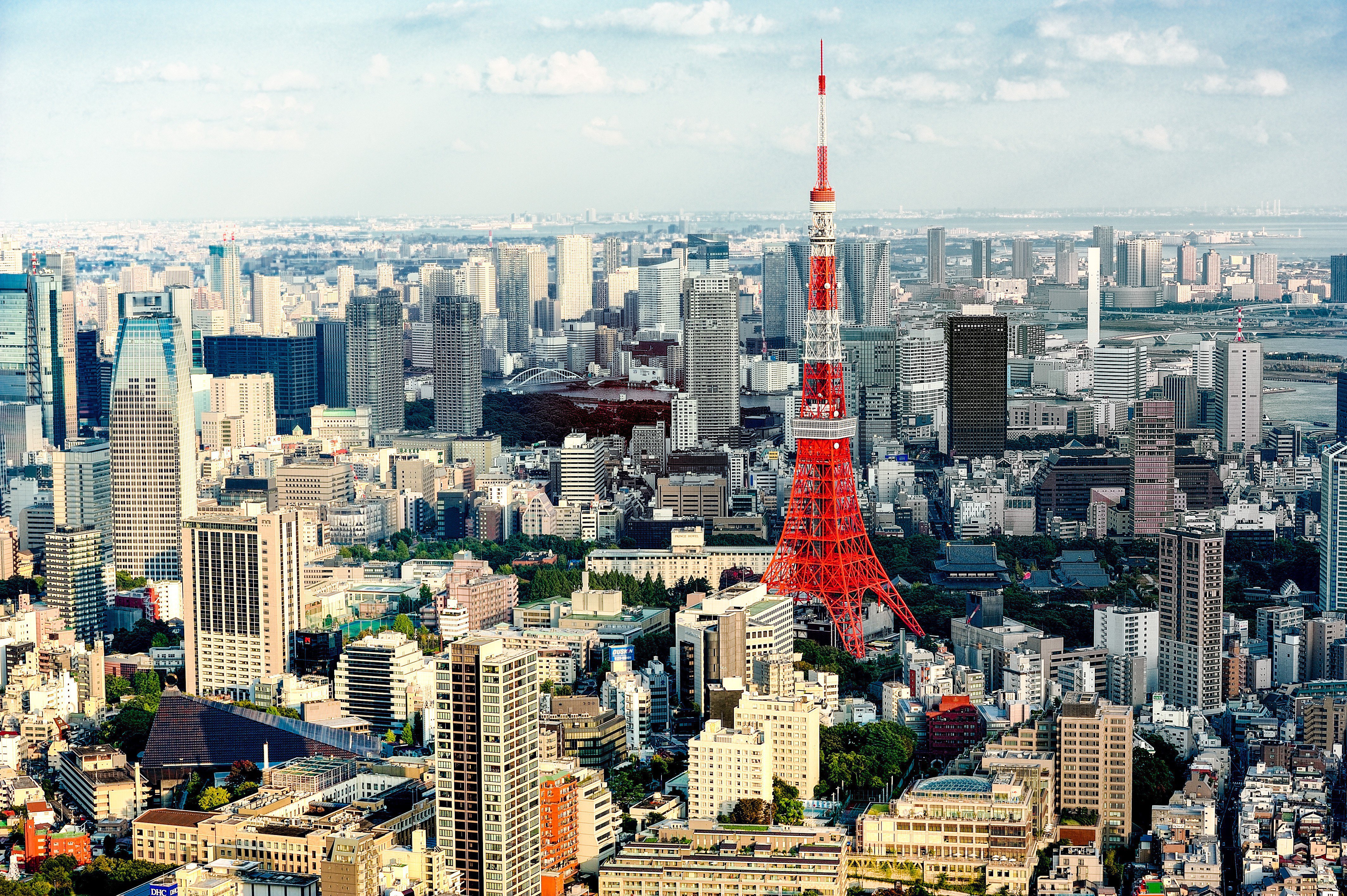 日本东京英里塔图片