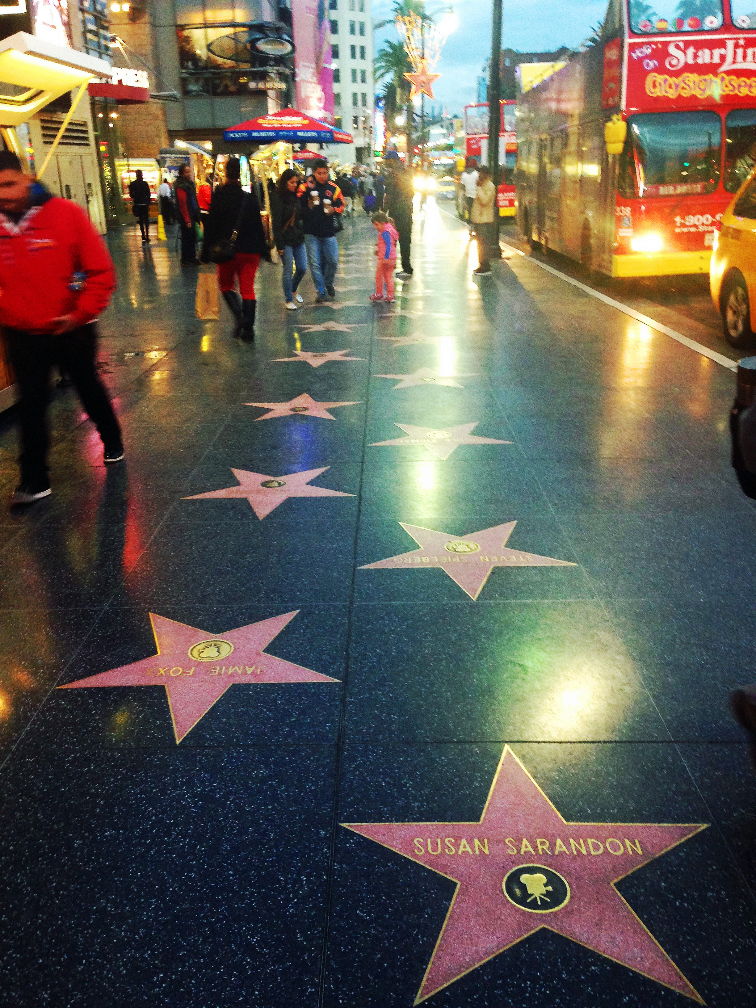 好莱坞星光大道标志图片