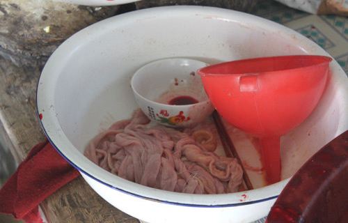 肇源:深入东北农村体验原生态杀猪菜(烩菜灌血肠)