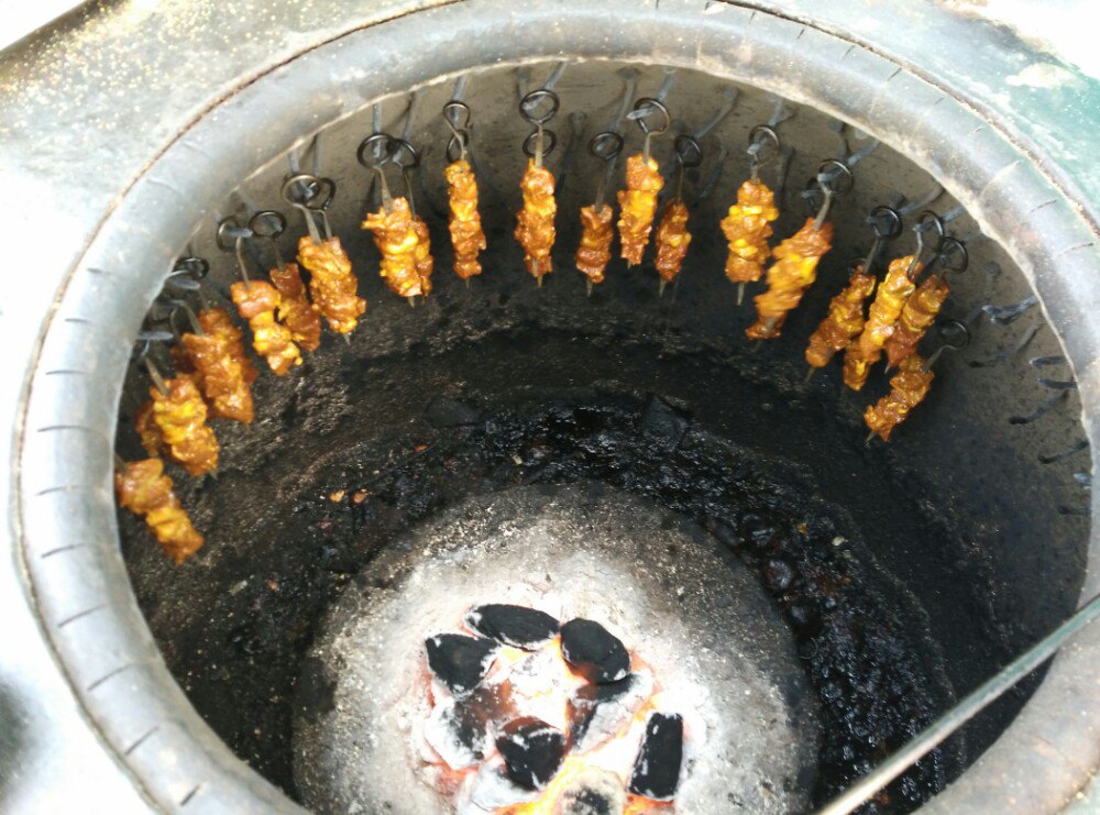 烤箱内部 大漠馕坑肉