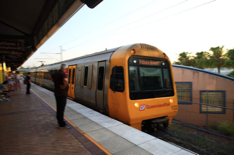 澳大利亚的火车和地铁并不发达,这条线路属于布里斯班城市铁路.