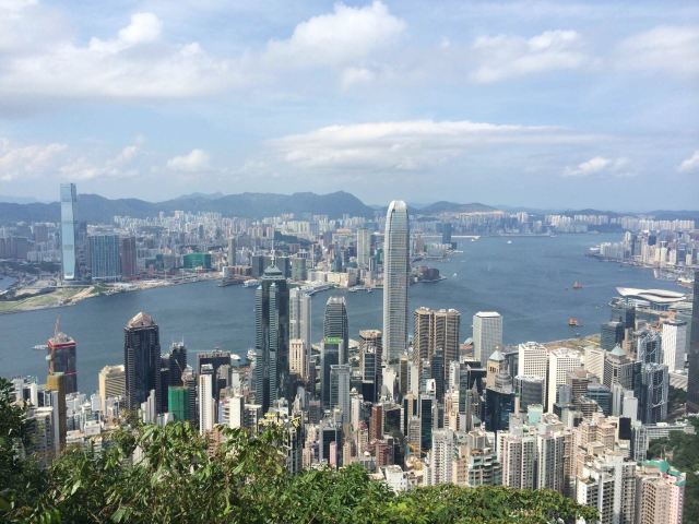 香港中环,太平山顶,时代广场