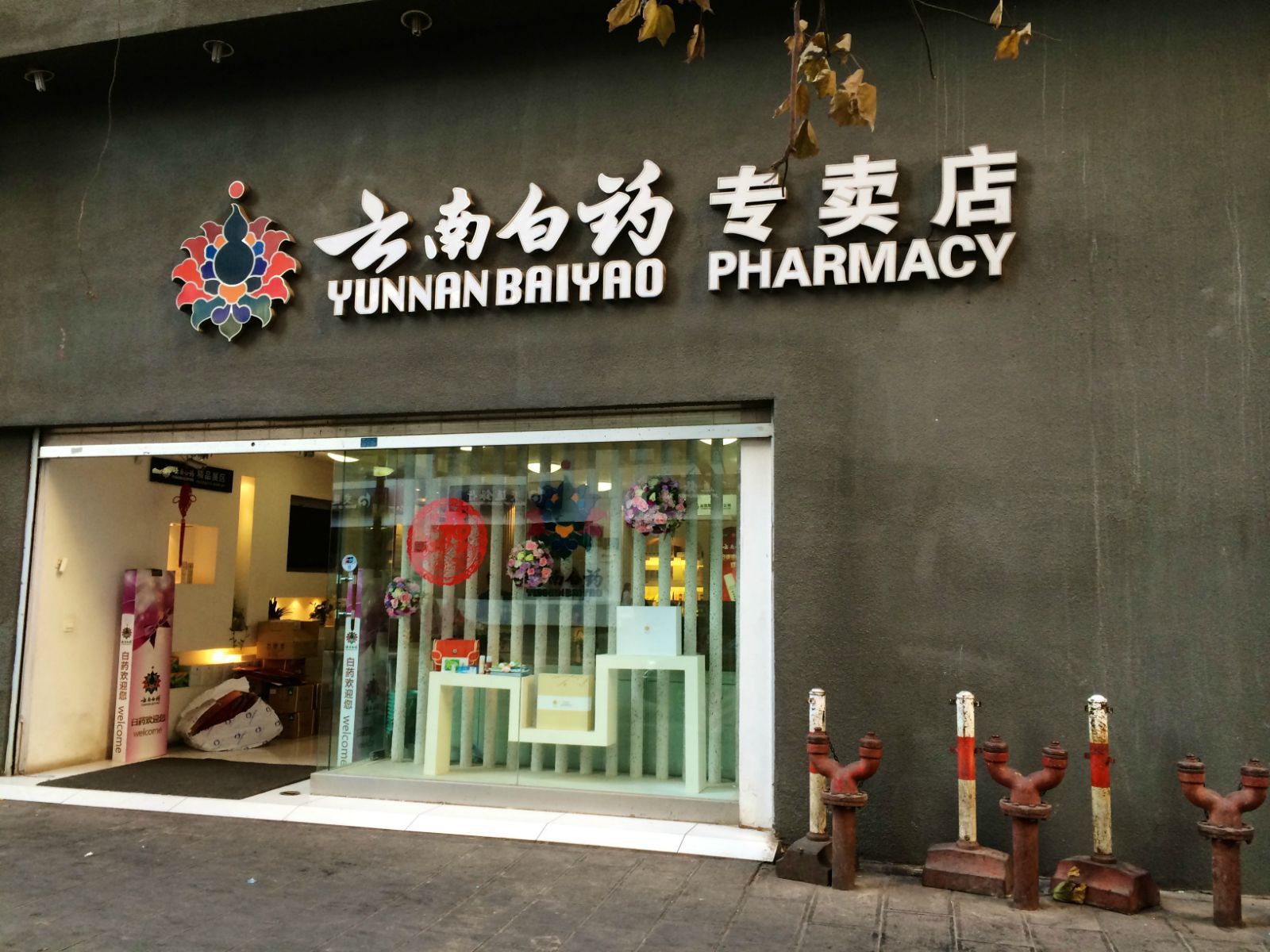 云南白药的好大好大的店! 南屏步行街