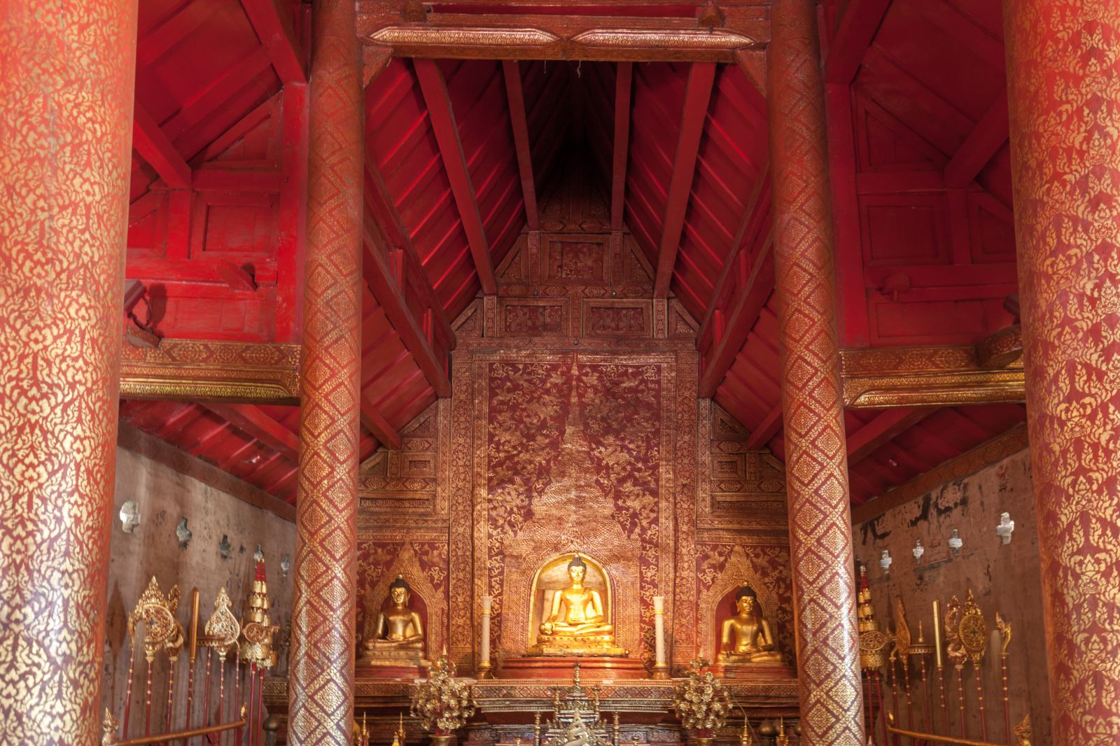 泰国清迈 帕辛寺 วัดพระสิงห์วรมหาวิหาร