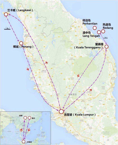 馬來西亞之蘭卡威,檳城,浪中島,9天自由行