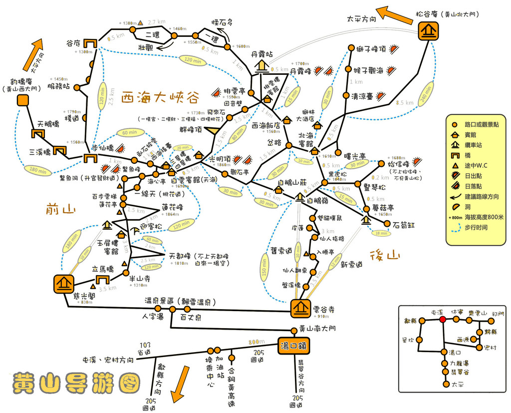 黃山四天三夜遊