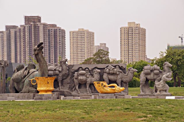 遺址公園位於陝西省西安市城區北郊唐朝大明宮內,1938年花園口決堤