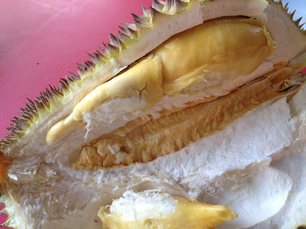 这是大马排名第二的榴莲品种,竹脚