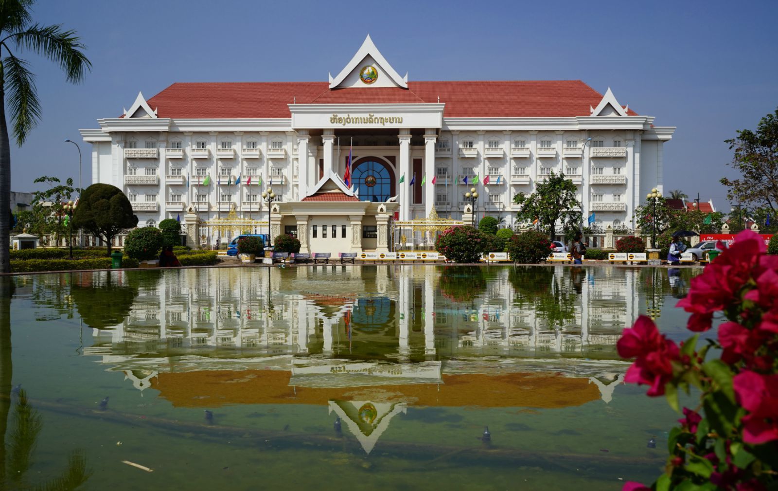 老挝总统府图片