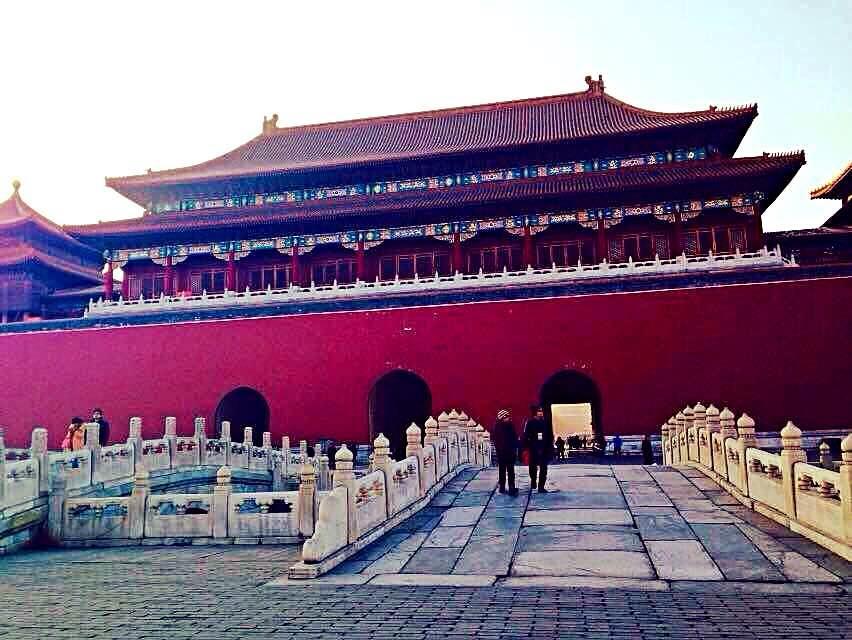 午门背面 故宫博物院