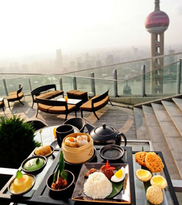 上海中心云端下午茶图片