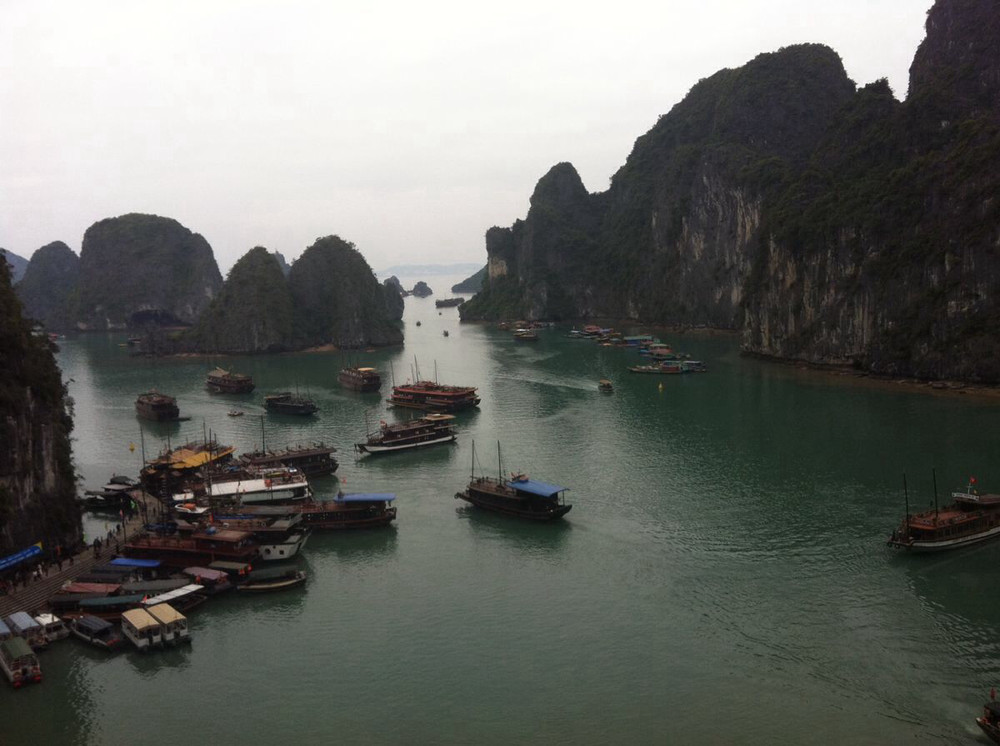 烟雨下龙湾 Paradise Cruise两天一晚体验 下龙湾游记攻略 携程攻略